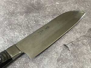 Vintage Japanese Santoku Knife 140mm Made in Japan 🇯🇵 1658