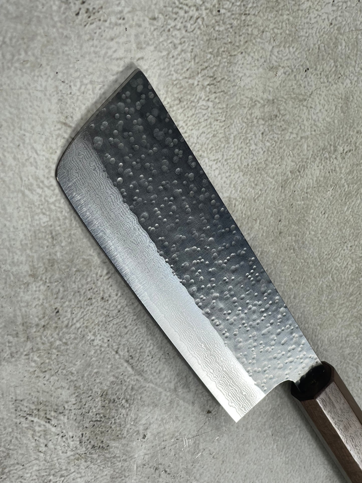 Makoto Kurosaki Damascus Tsuchime Nakiri 165 mm
