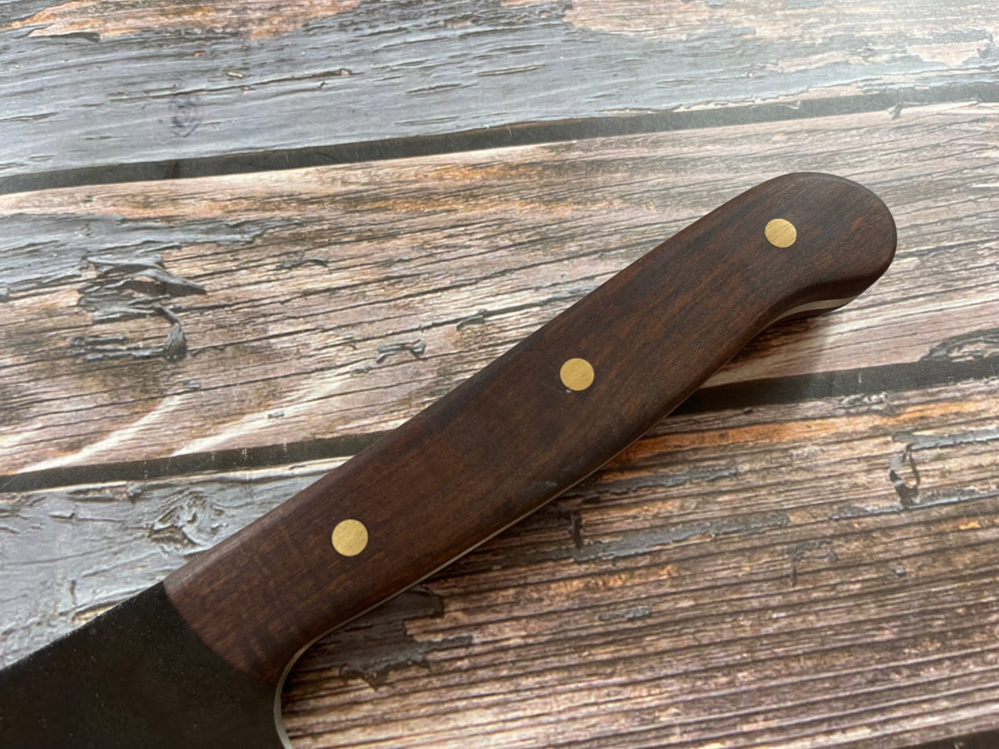 Premium Vintage Butcher Cleaver Knife 200mm Carbon Steel