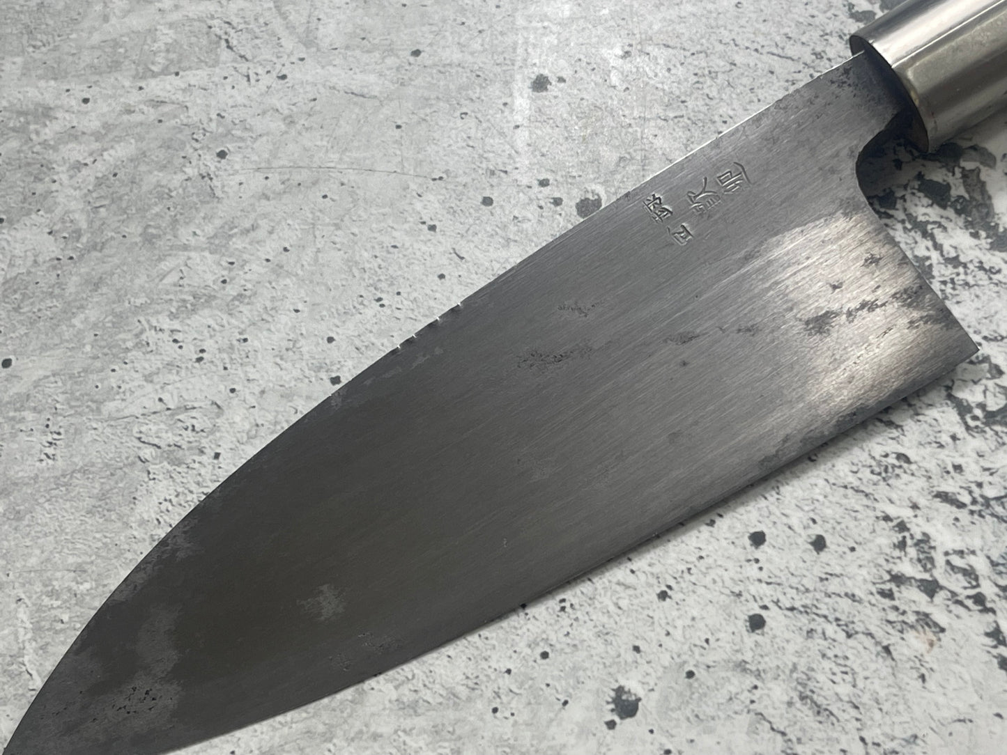 Vintage Japanese Deba Knife 150mm Made in Japan 🇯🇵 Carbon Steel 1753