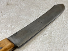 Load image into Gallery viewer, Vintage Butchers Knife 24cm Carbon Steel 1414