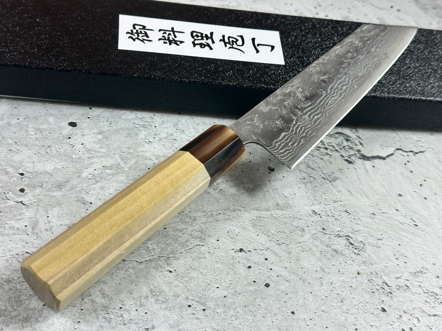 Tsunehisa SW Washiji Bunka Knife 170mm - Made in Japan 🇯🇵 Buffalo Horn Magnolia Handle