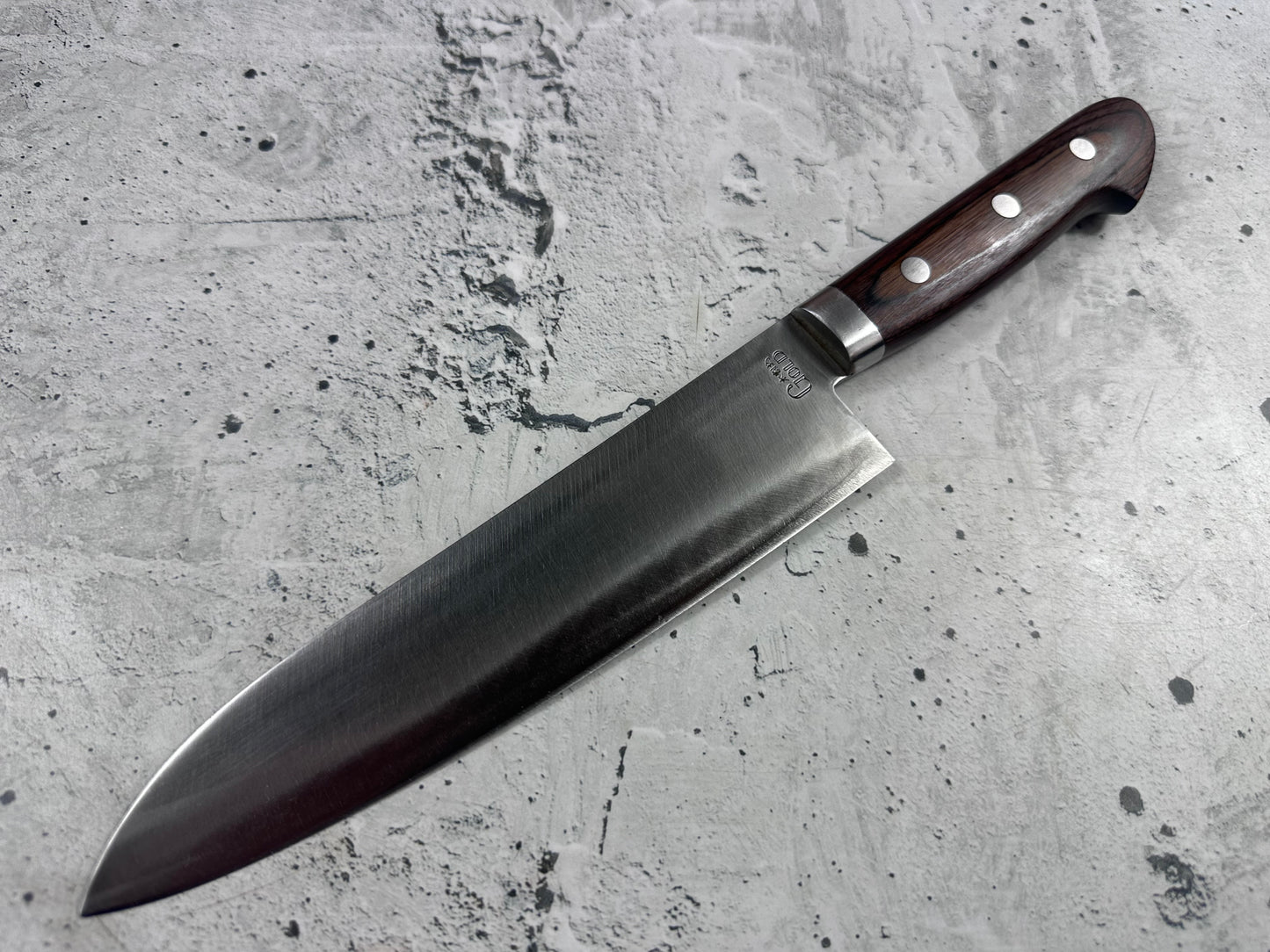 Vintage Sakai Ryujin Gyuto Knife 180mm Carbon Steel 2154