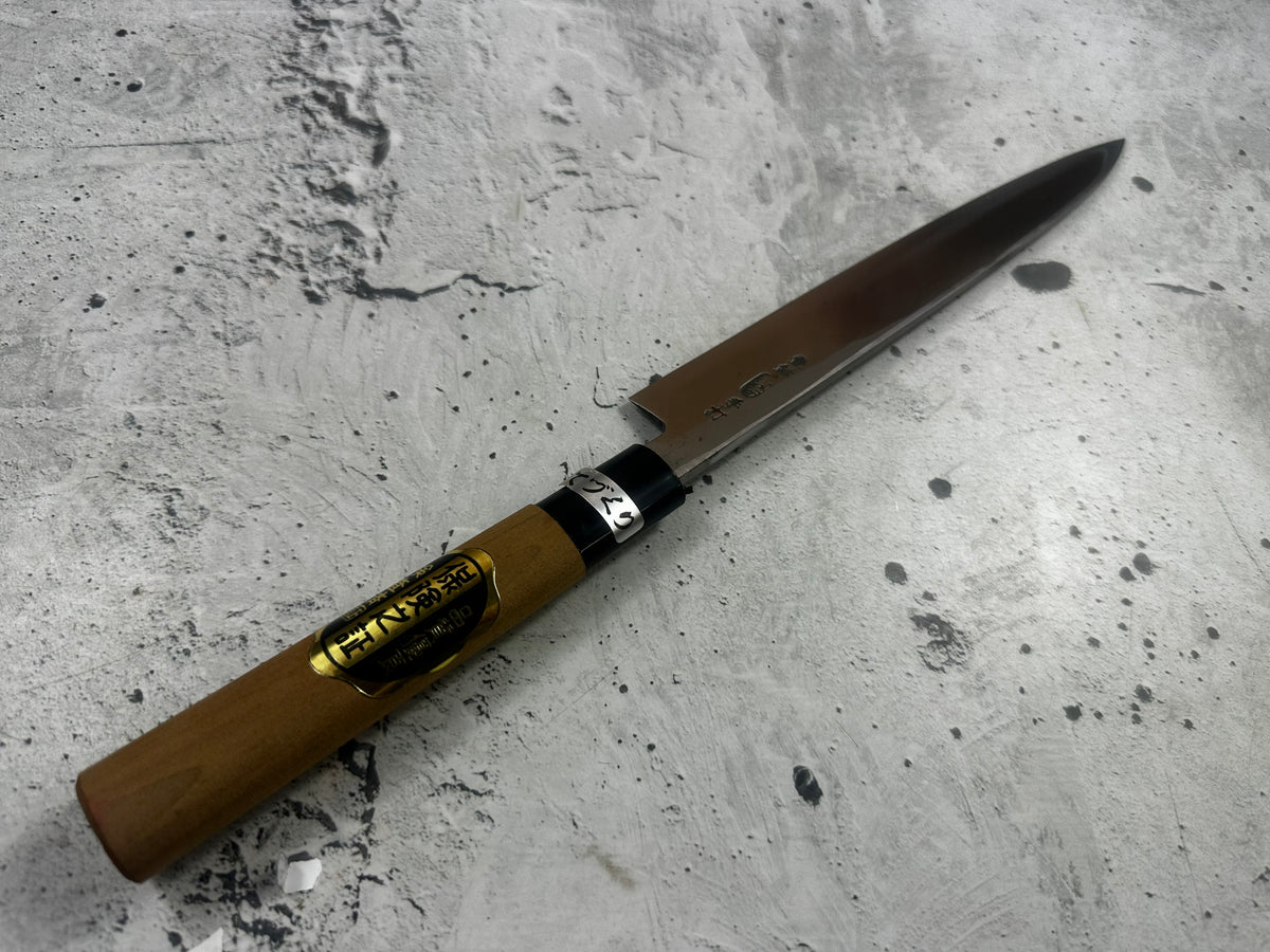 Vintage Bukichi Yanagiba Japanese Slicing Knife 2354