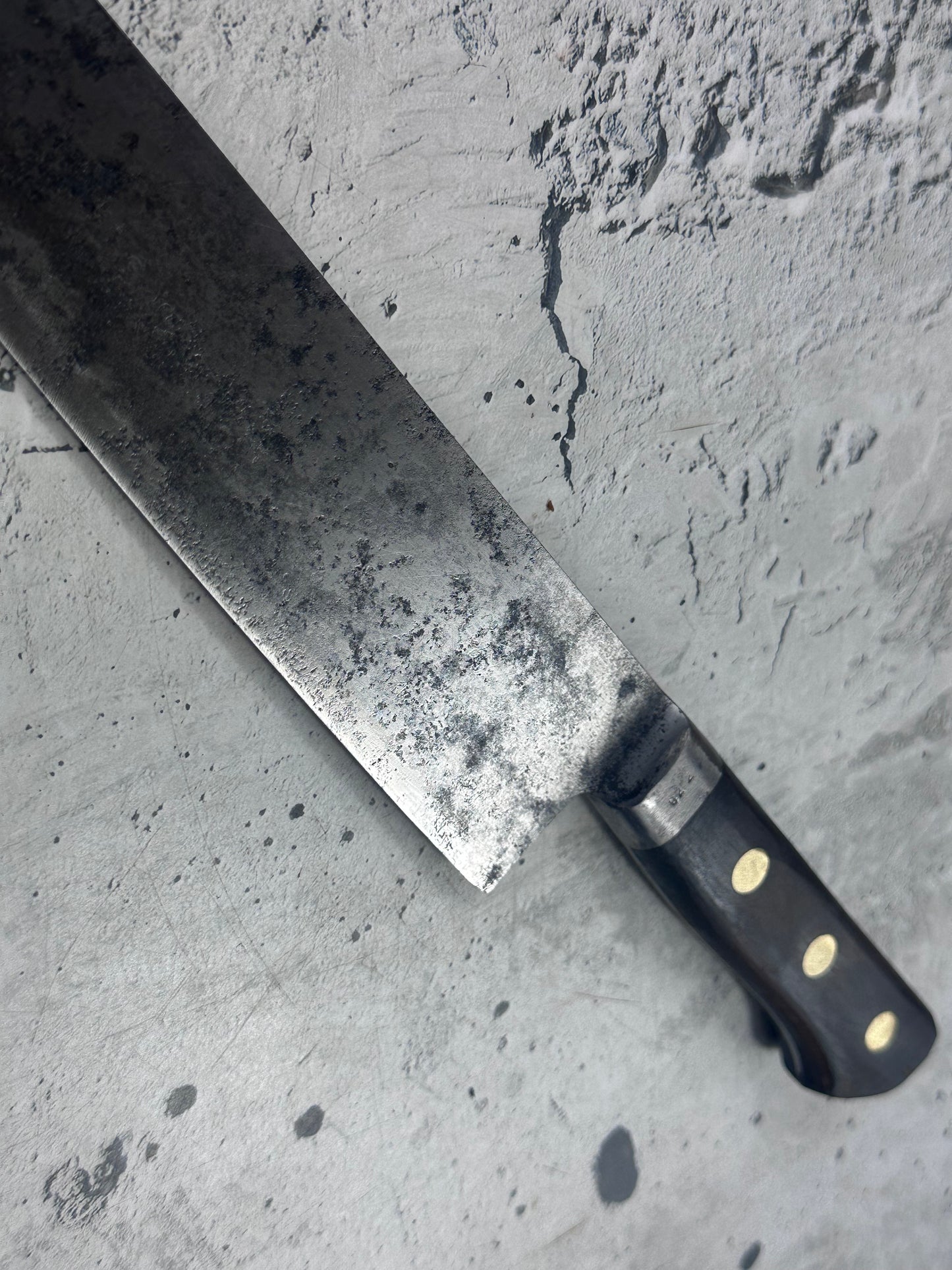Vintage Misono Gyuto Knife 260mm Swedish Carbon Steel 2157