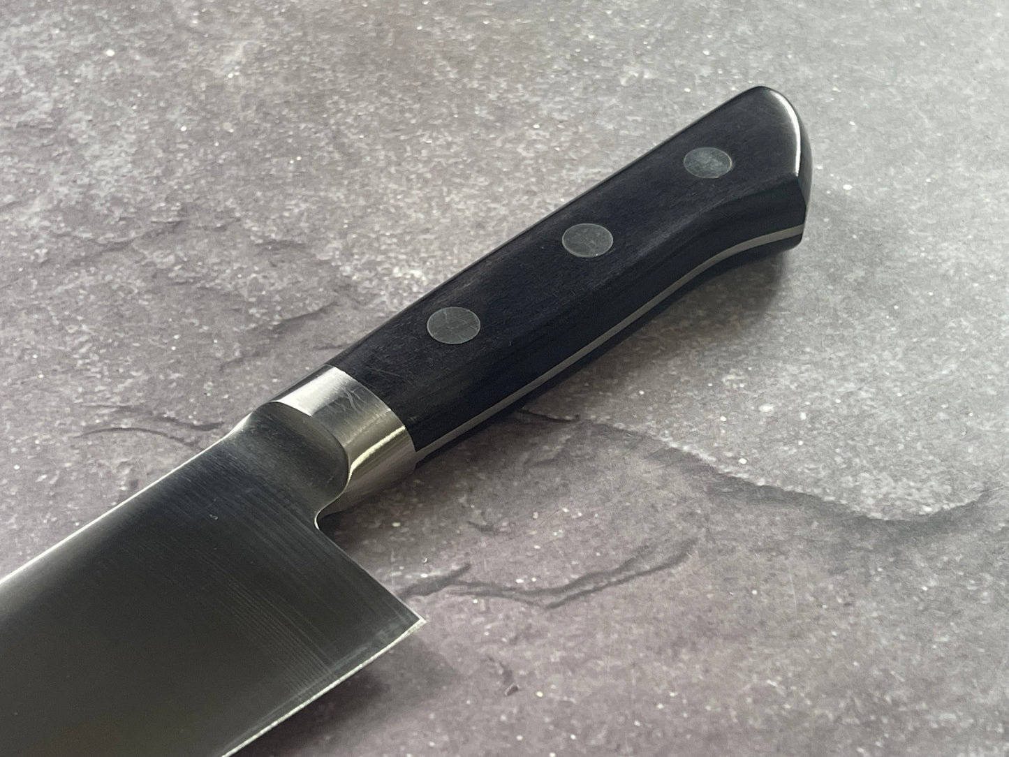 Tsunehisa AUS8 Santoku Knife 180mm Pakkawood Handle - Made in Japan