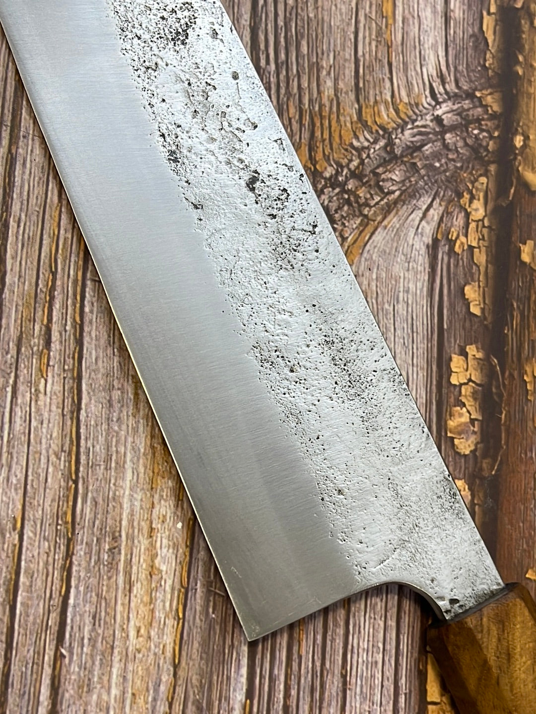 Santoku 180mm Nashiji Jatiwood Timber Handle