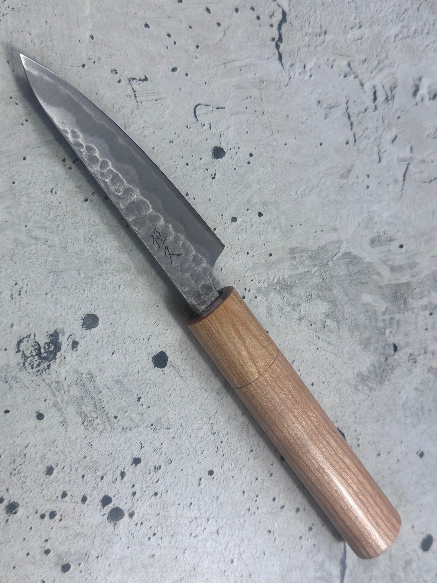 Tsunehisa Shiro White Steel & Stainless Clad Petty Knife 80mm - Made in Japan