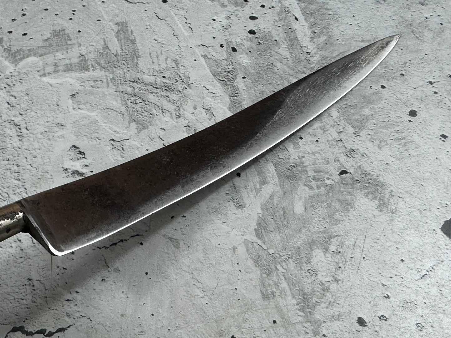 Vintage Sabatier Nogent Flexible Slicing Knife 200mm Carbon Steel 2181