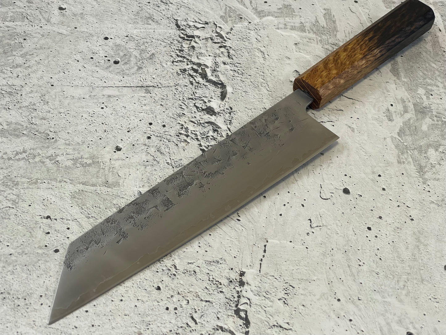 Tsunehisa SLD Washiji KOY Kiritsuke Knife 210mm - Made in Japan 🇯🇵 Oak Yaki Handle