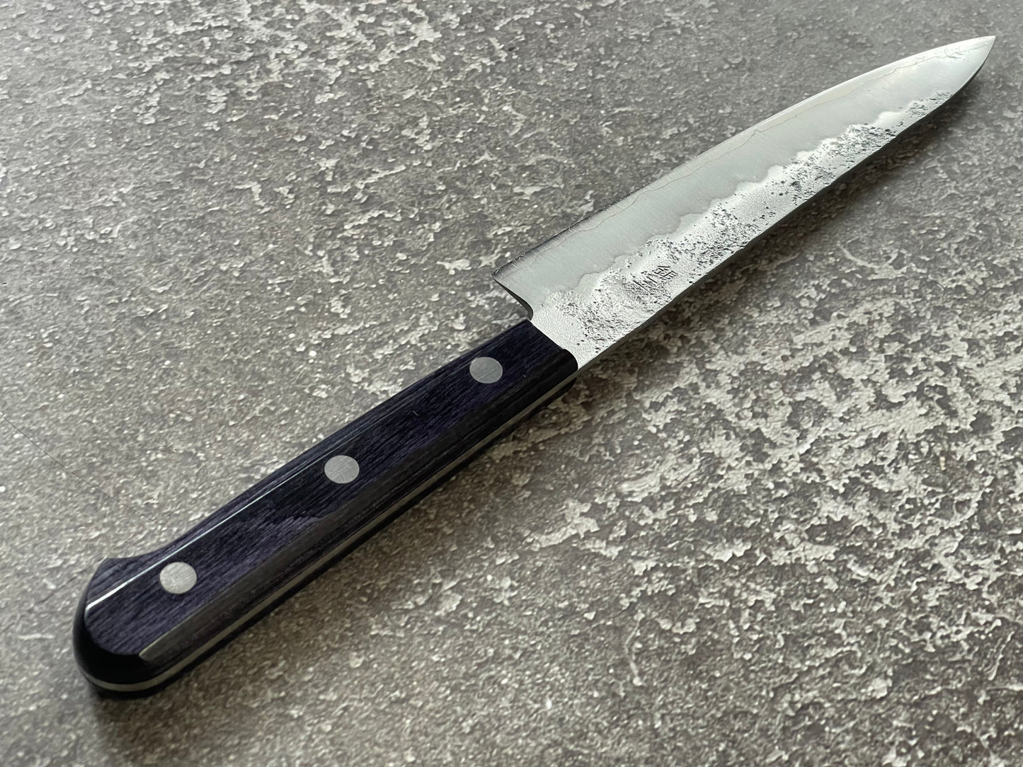 Tsunehisa G3 Nashiji Purple Petty 135mm - Made in Japan 🇯🇵