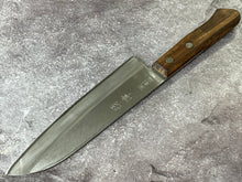Load image into Gallery viewer, Vintage Japanese Santoku Knife 170mm Made in Japan 🇯🇵 1651