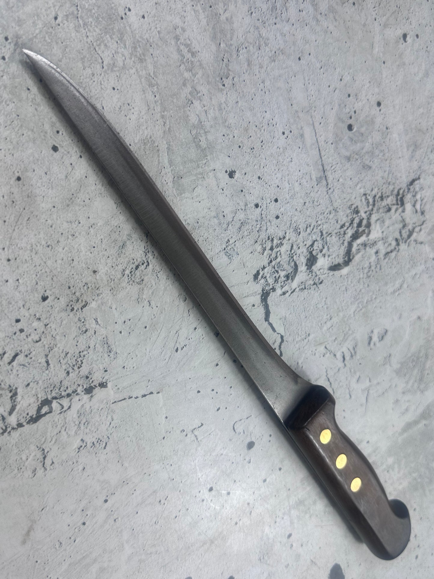 Vintage Friedr. Herder Abr. Sohn Flexible Fillet Knife 210mm Made in Germany 2113