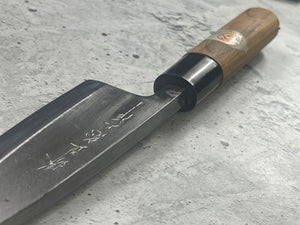 Vintage Japanese Deba Knife 150mm Made in Japan 🇯🇵 Carbon Steel 1555