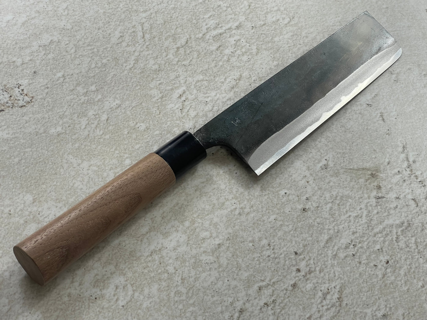 Zakuri Aokami Steel Kuro Nakiri Knife 165mm - Made in Tosa 🇯🇵 Japan