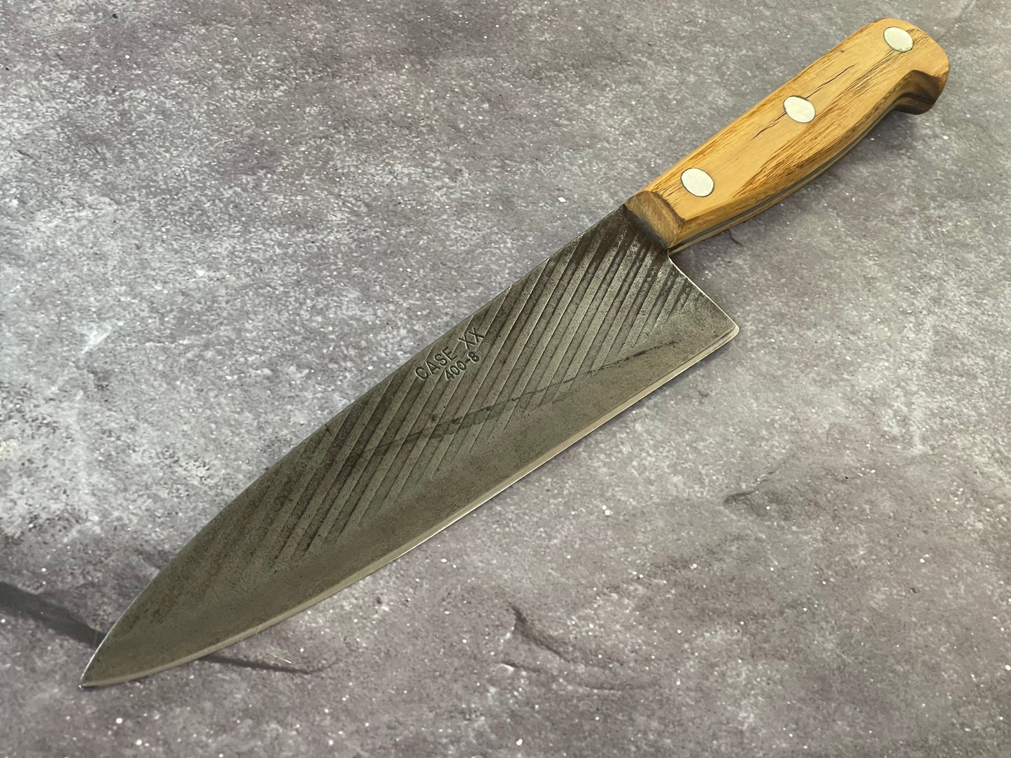 Vintage Case XX Chef Knife 200mm - Carbon Steel Made In USA 🇺🇸 1629