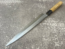 Load image into Gallery viewer, Vintage Japanese Yanagiba Knife 230mm Made in Japan 🇯🇵 Carbon Steel 1306