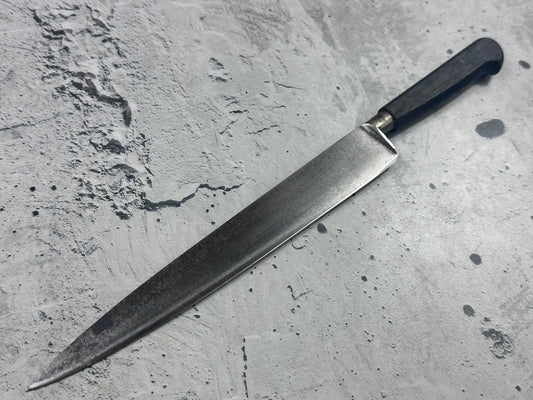 Vintage Sabatier Nogent Flexible Slicing Knife 200mm Carbon Steel 2184
