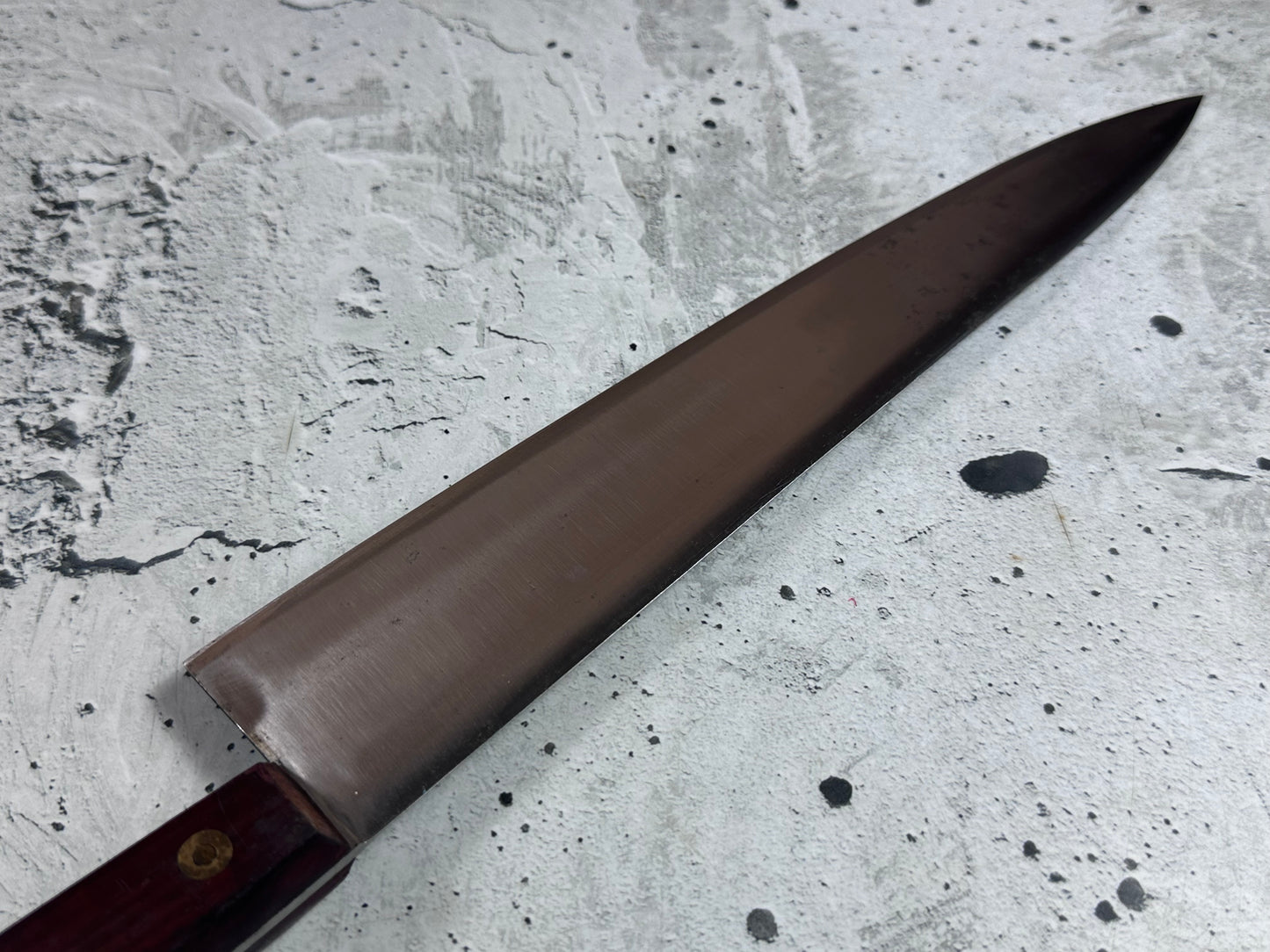 Vintage French Chef Knife 300mm High Carbon Steel Made in France 2031