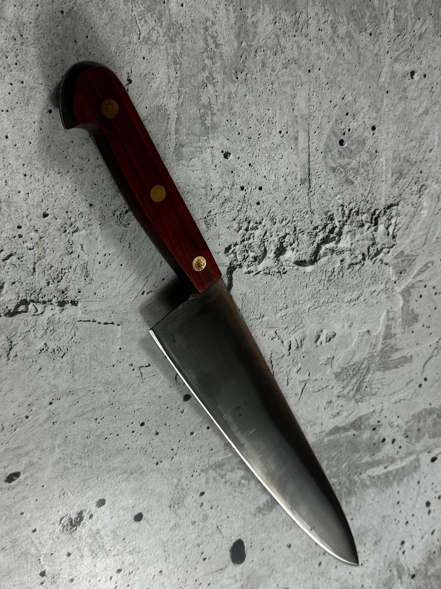 Vintage French Chef Knife 280mm High Carbon Steel Made in France 2034