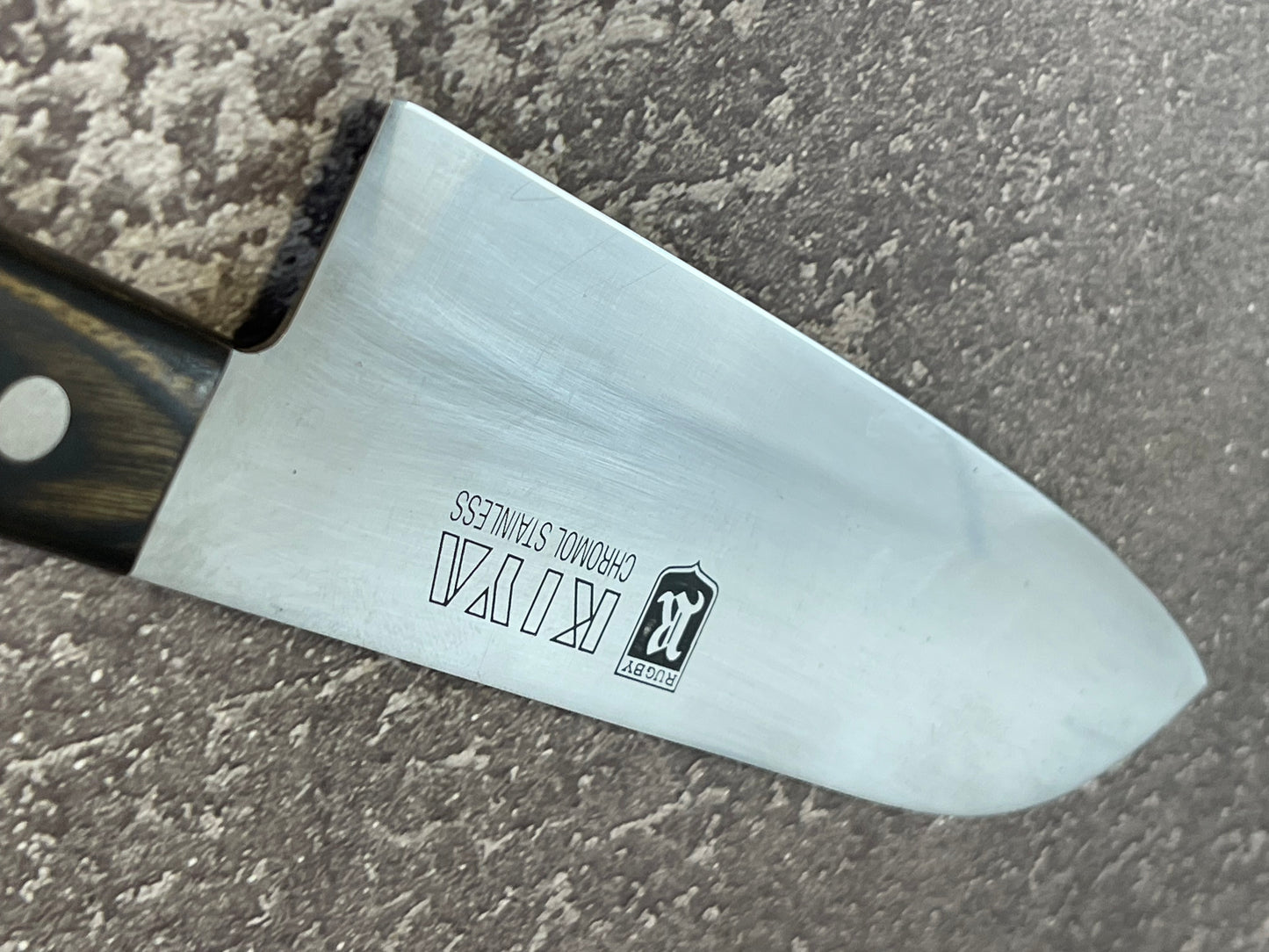 Vintage Japanese Santoku Knife 170mm Made in Japan 🇯🇵 1456