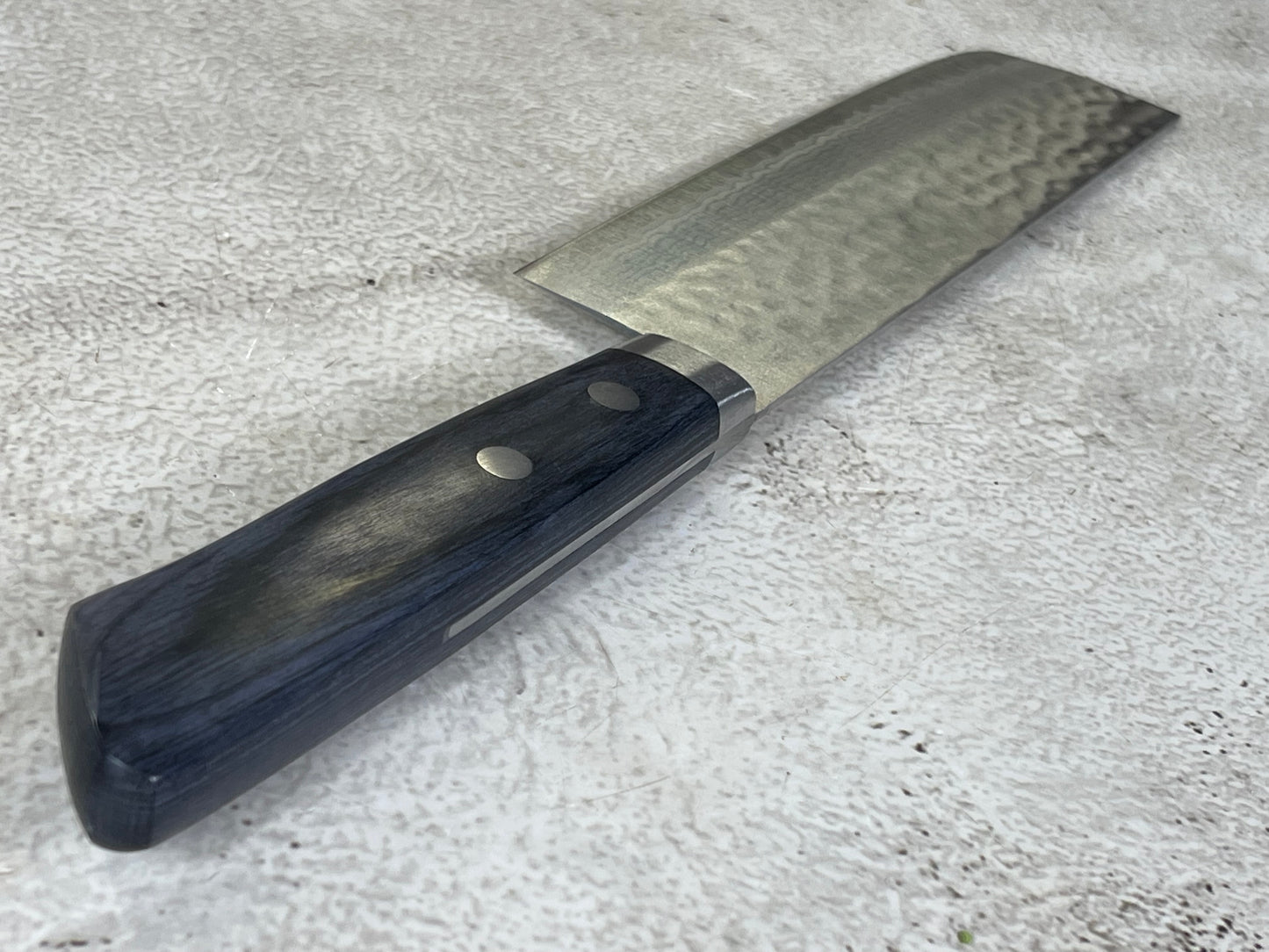 Masutani Kokuryu Usuba 160mm Blue Pakkawood Handle