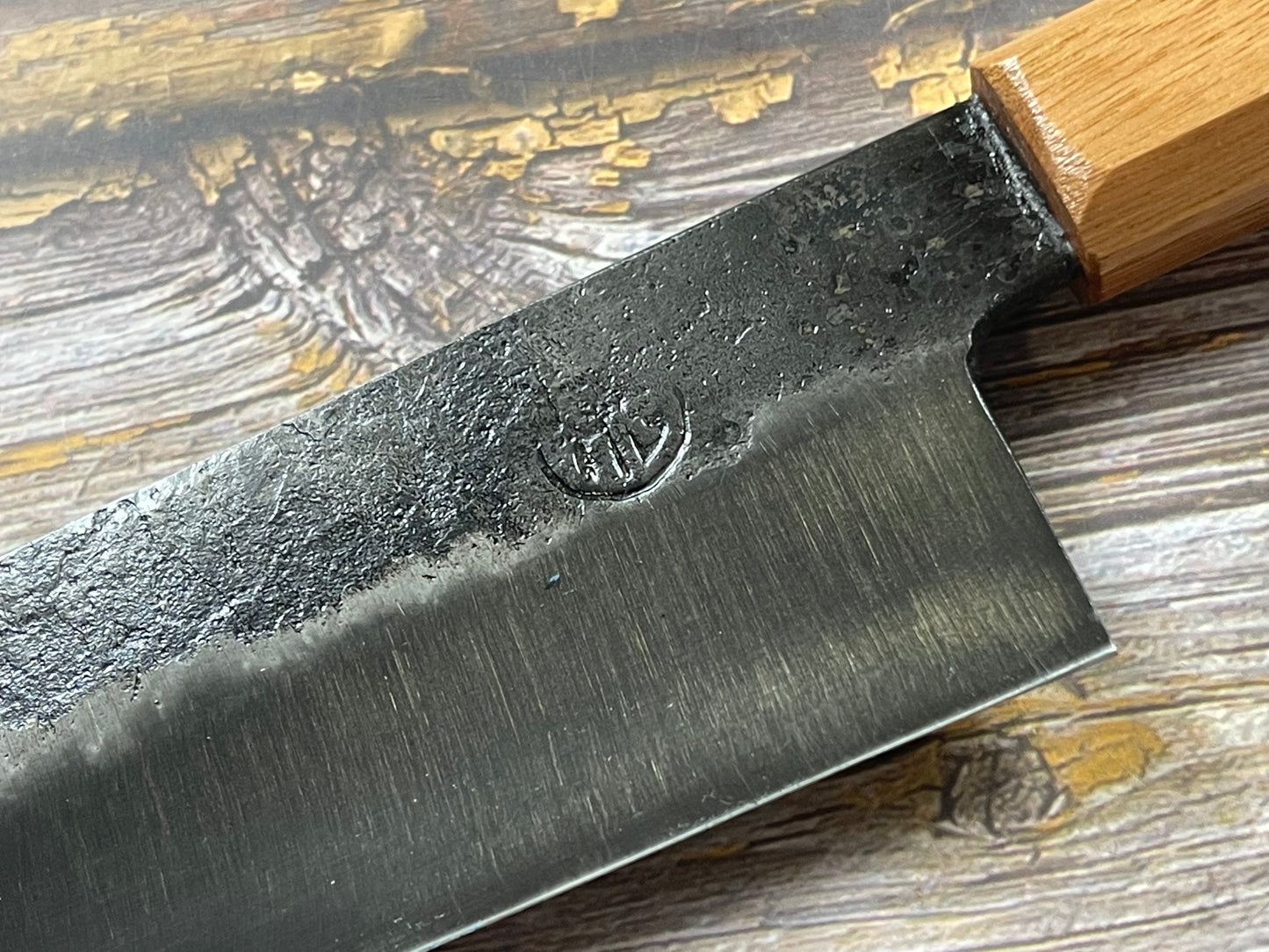 HG Blade Gyuto Knife 210mm Kurouchi Finish 1084 High Carbon Steel (2025)