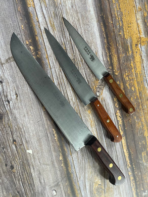 Vintage Sabatier Knife Set 3x Made in France 🇫🇷 1964