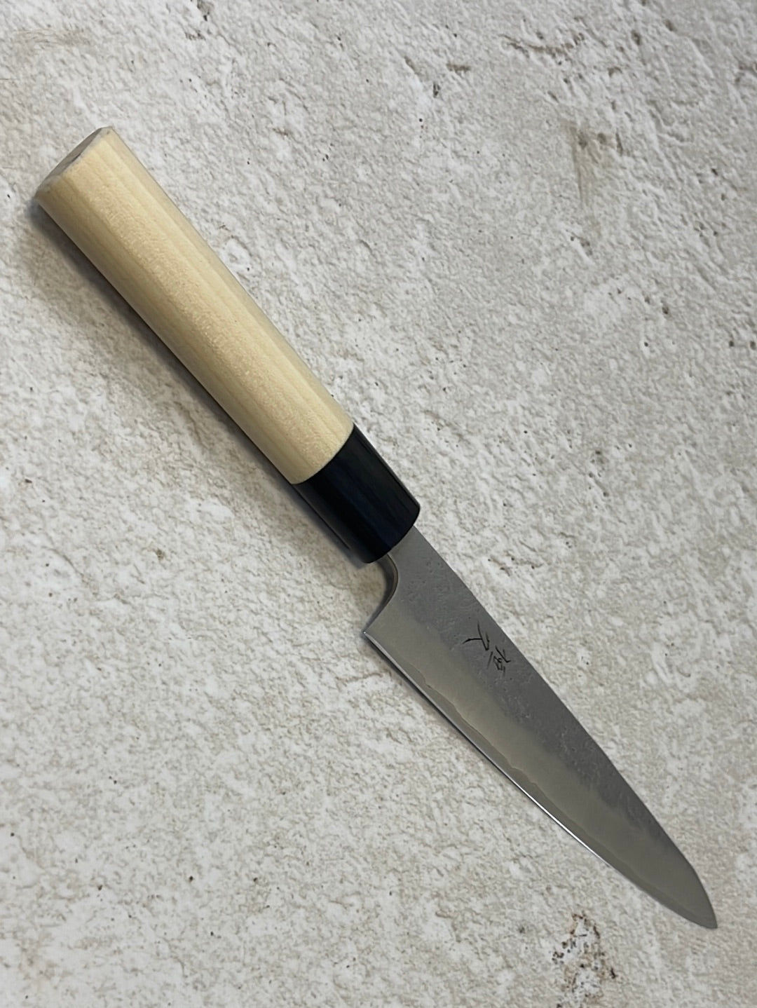 Tsunehisa G3 Nashiji HBC Petty 135mm - Made in Japan 🇯🇵 Magnolia Oval Wa Handle