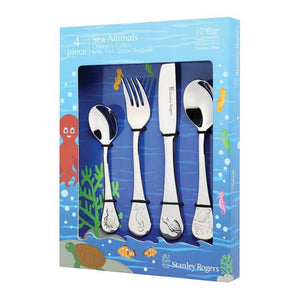 Stanley Rogers Sea Animals Children Cutlery Set - 4 Piece
