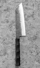 Load image into Gallery viewer, Bunka 175mm Kurouchi Squared, Rosewood Honeycomb Handle