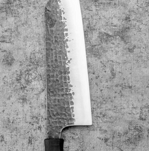 Load image into Gallery viewer, Bunka 175mm Kurouchi Squared, Rosewood Honeycomb Handle