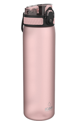 Ion8 Slim Plastic Water Bottle 500ml Rose
