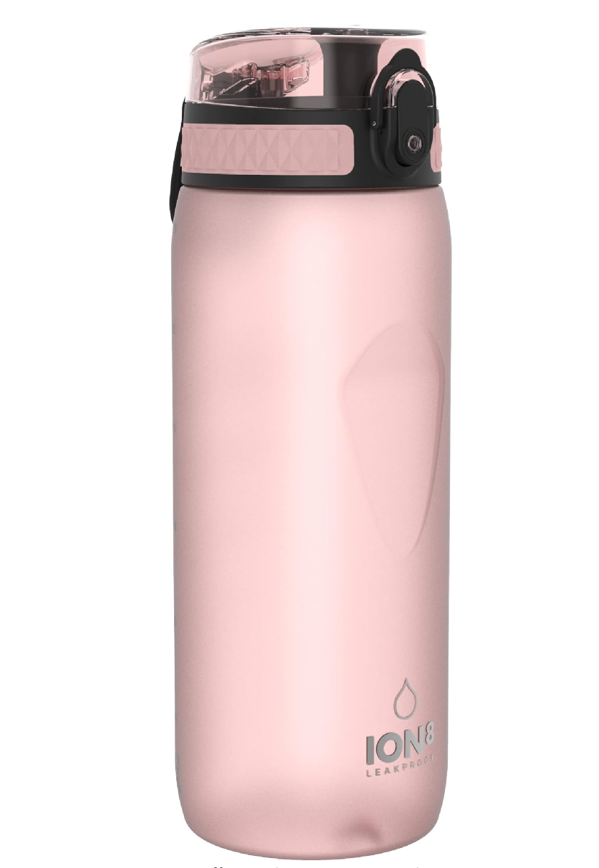Ion8 Tour Plastic Water Bottle 750ml Rose