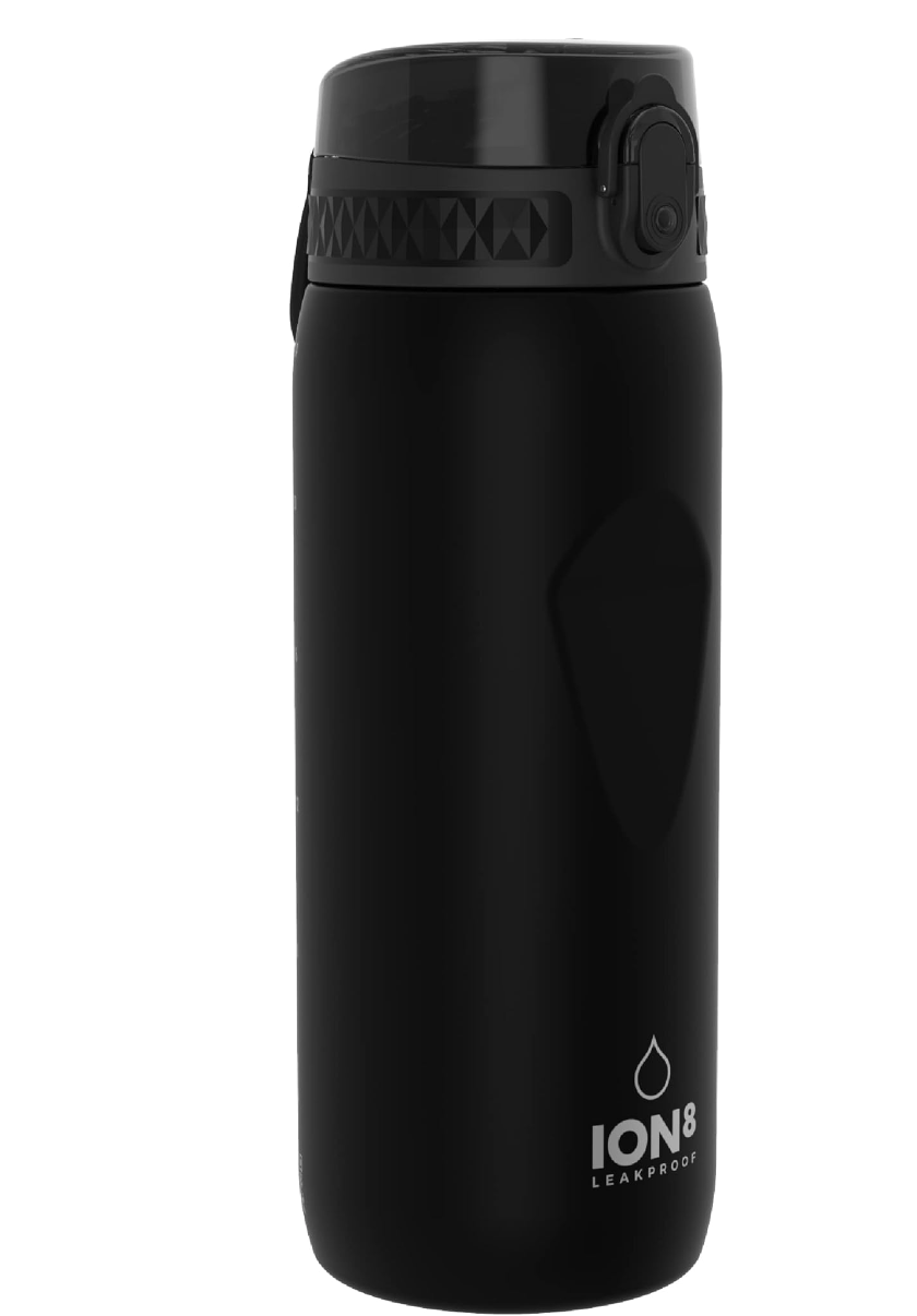 Ion8 Tour Plastic Water Bottle 750ml Black