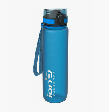 Ion8 Quench Plastic Water Bottle 1000ml Blue