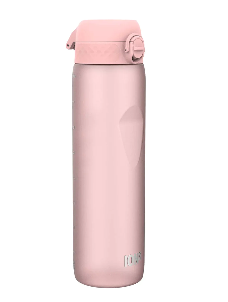 Ion8 Recyclon Plastic Water Bottle 1000ml Rose