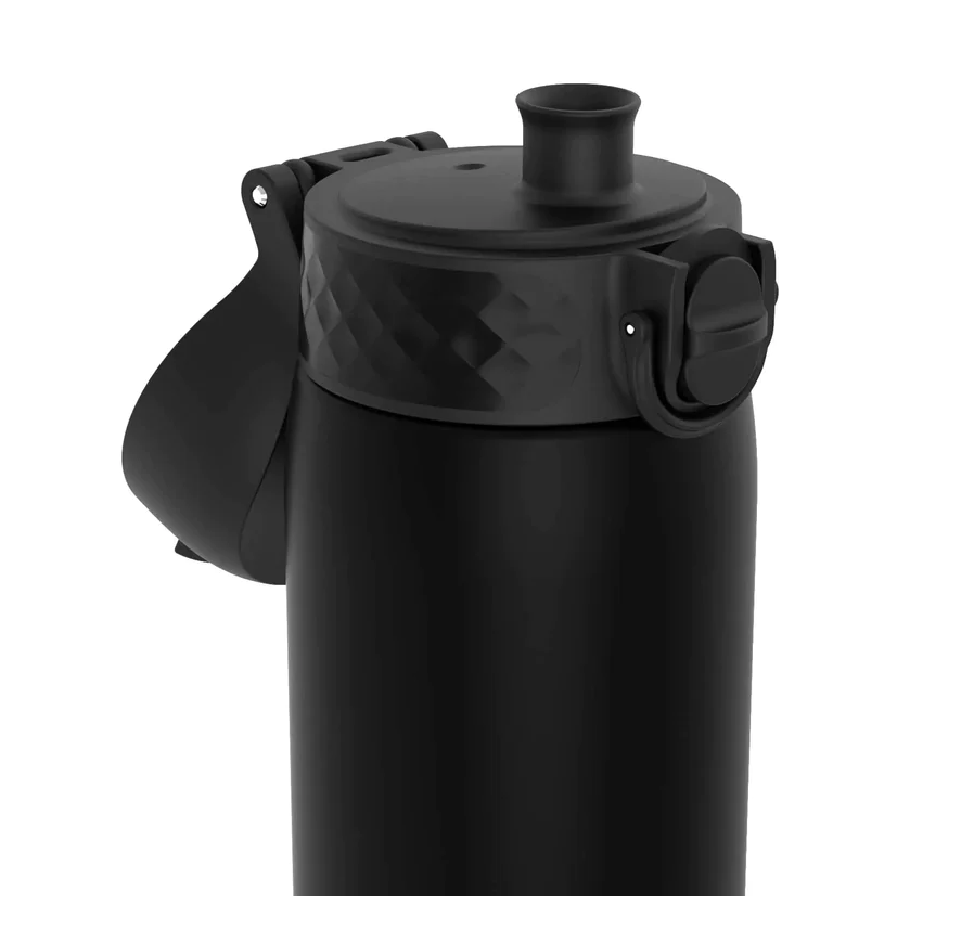 Ion8 Recyclon Plastic Water Bottle 500ml Black