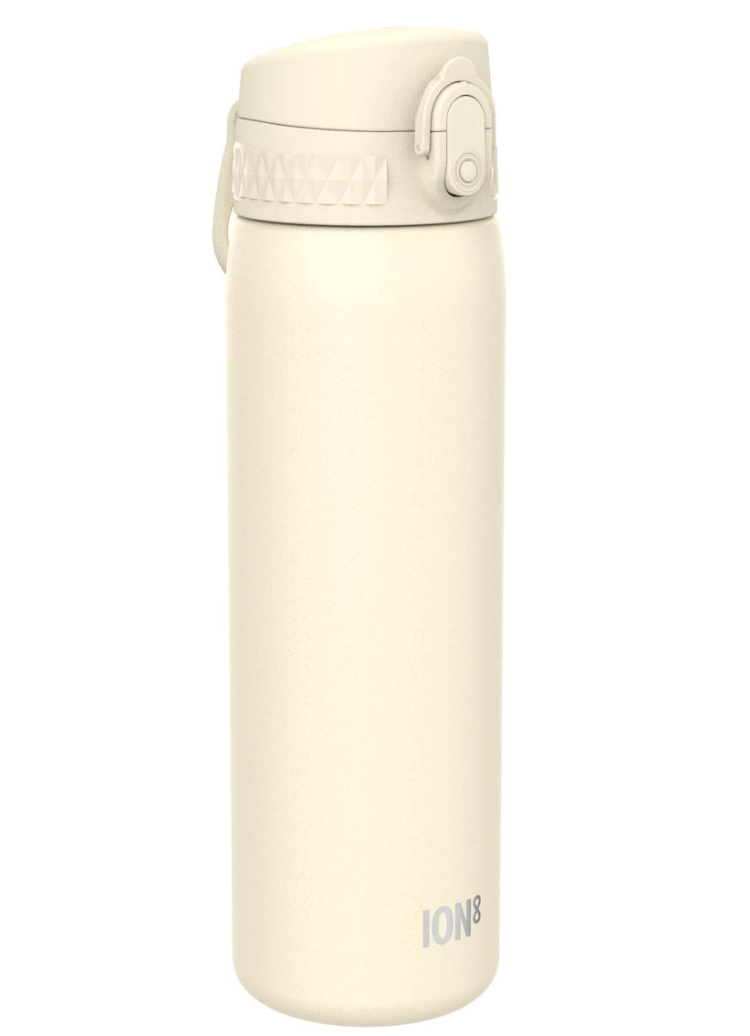 Ion8 Insulated Water Bottle 500ml Ash Peach