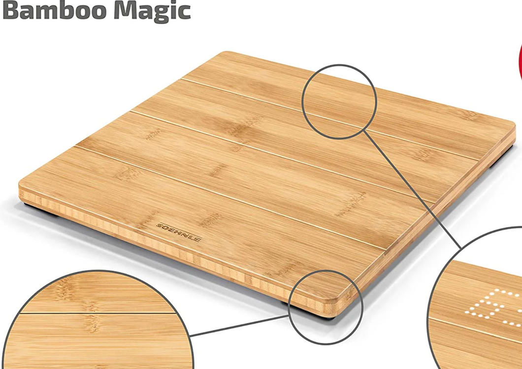 Soehnle Style Sense Bamboo Magic Scale