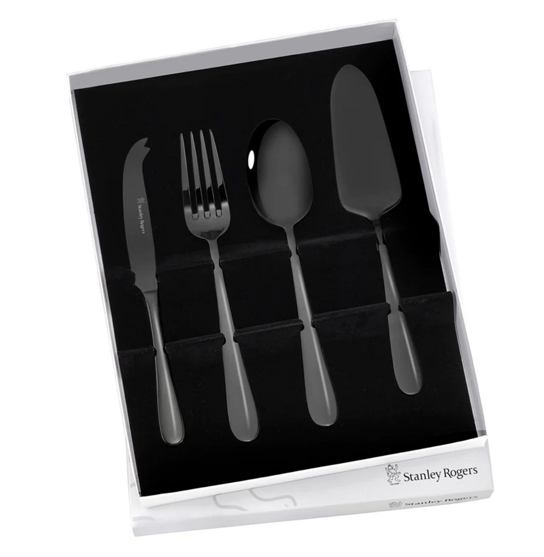 Stanley Rogers Albany Onyx Hostess Set - 4 Piece