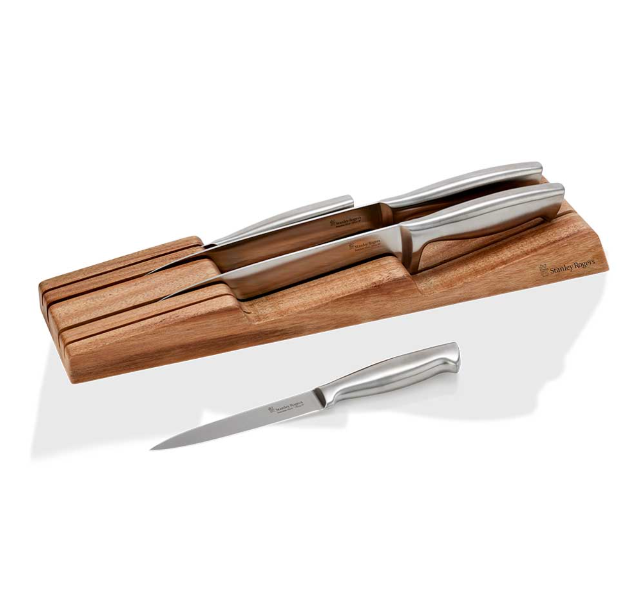 Stanley Rogers In-Drawer Knife Block 5 piece