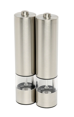 Wiltshire Salt & pepper Electric Stainless Steel Mill 2 Piece Set
