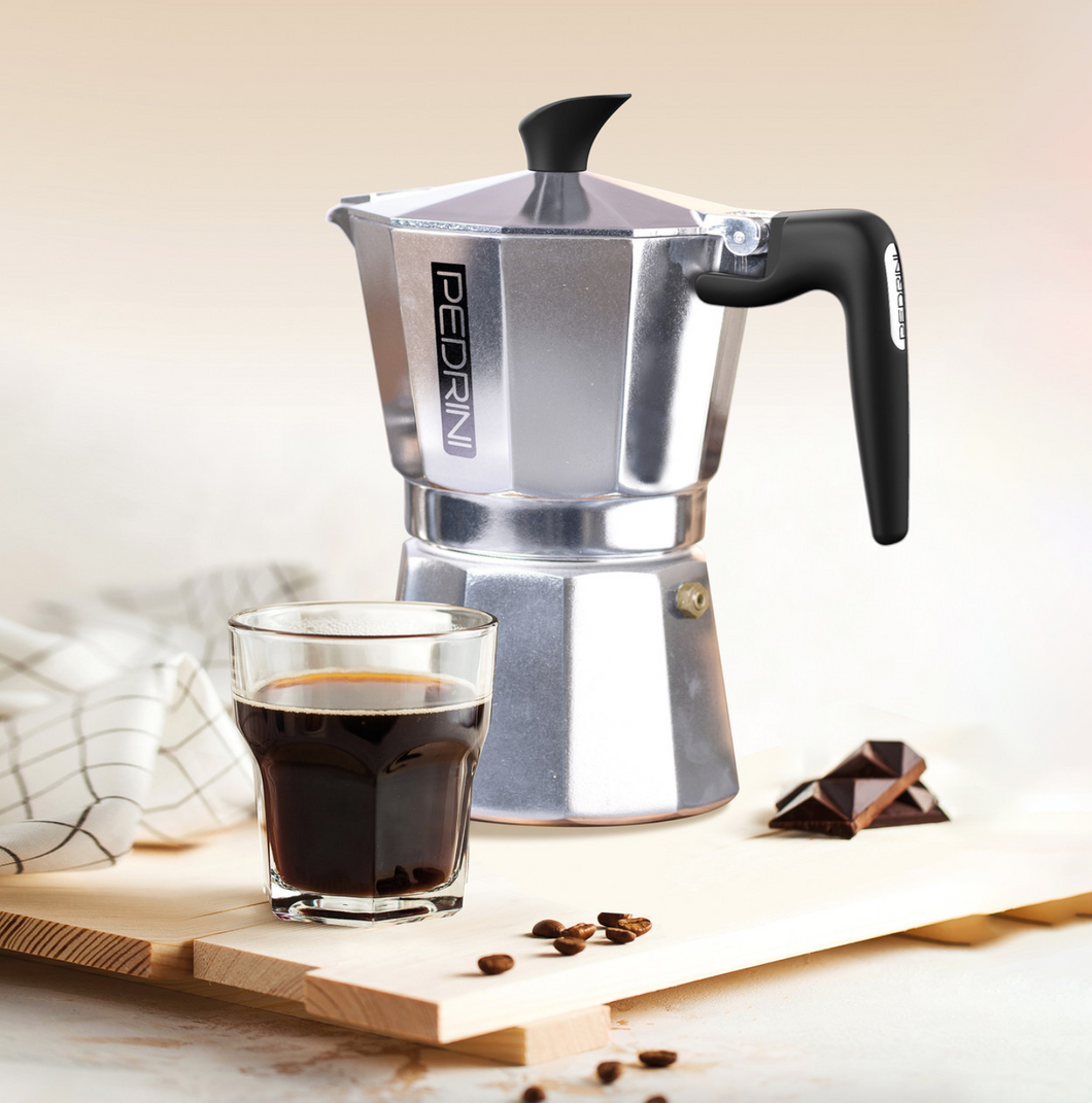 Pedrini Kaffettiera Coffee Maker, Cups – Chef a knife