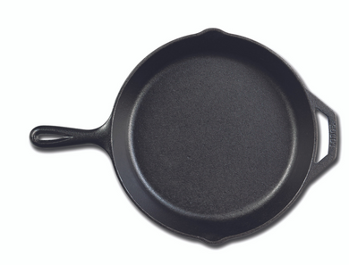 Lodge Cookware 10.25 Inch Cast Iron Skillet with Helper Handle