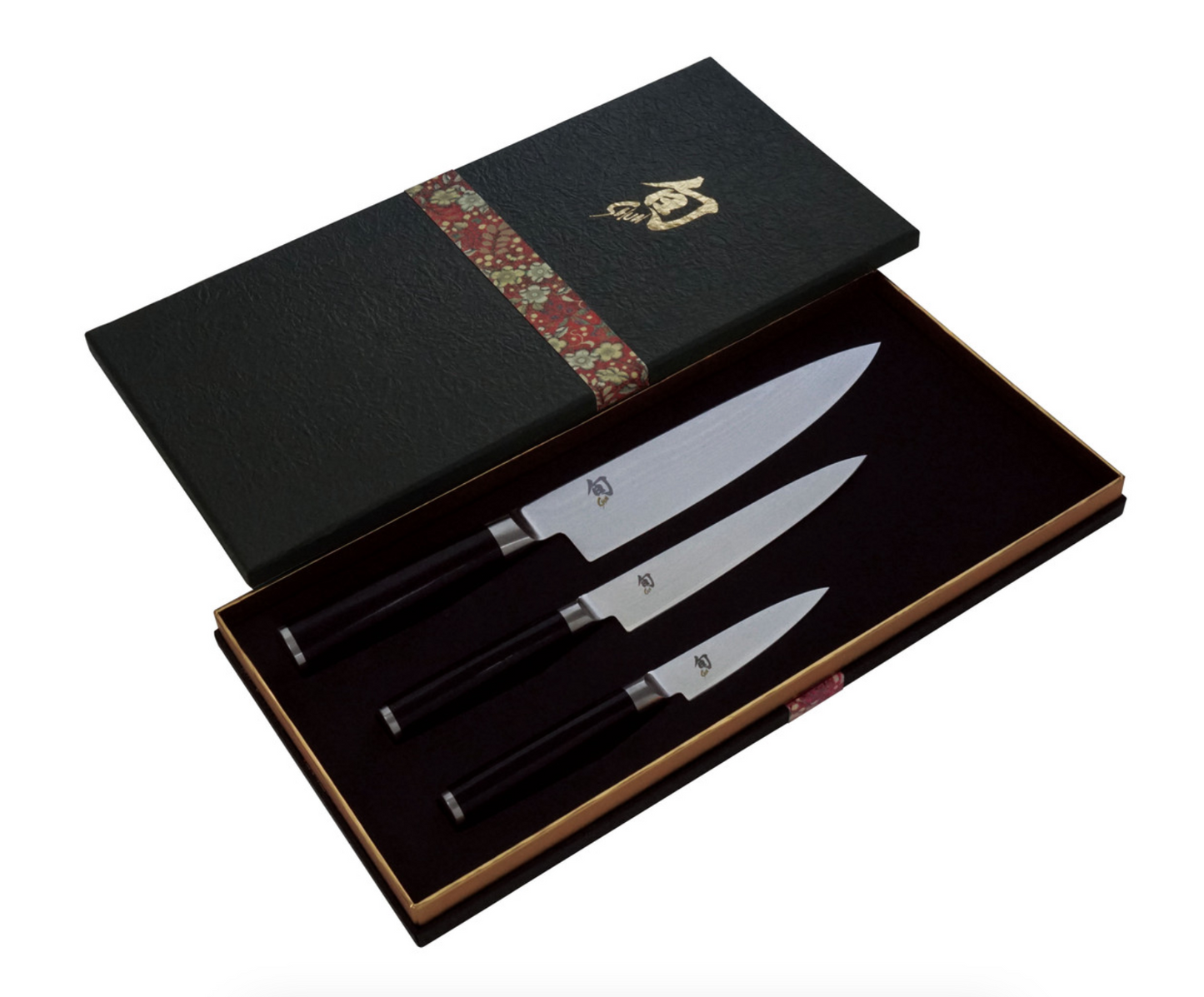 Shun Classic 3 Piece Chefs Knife Set