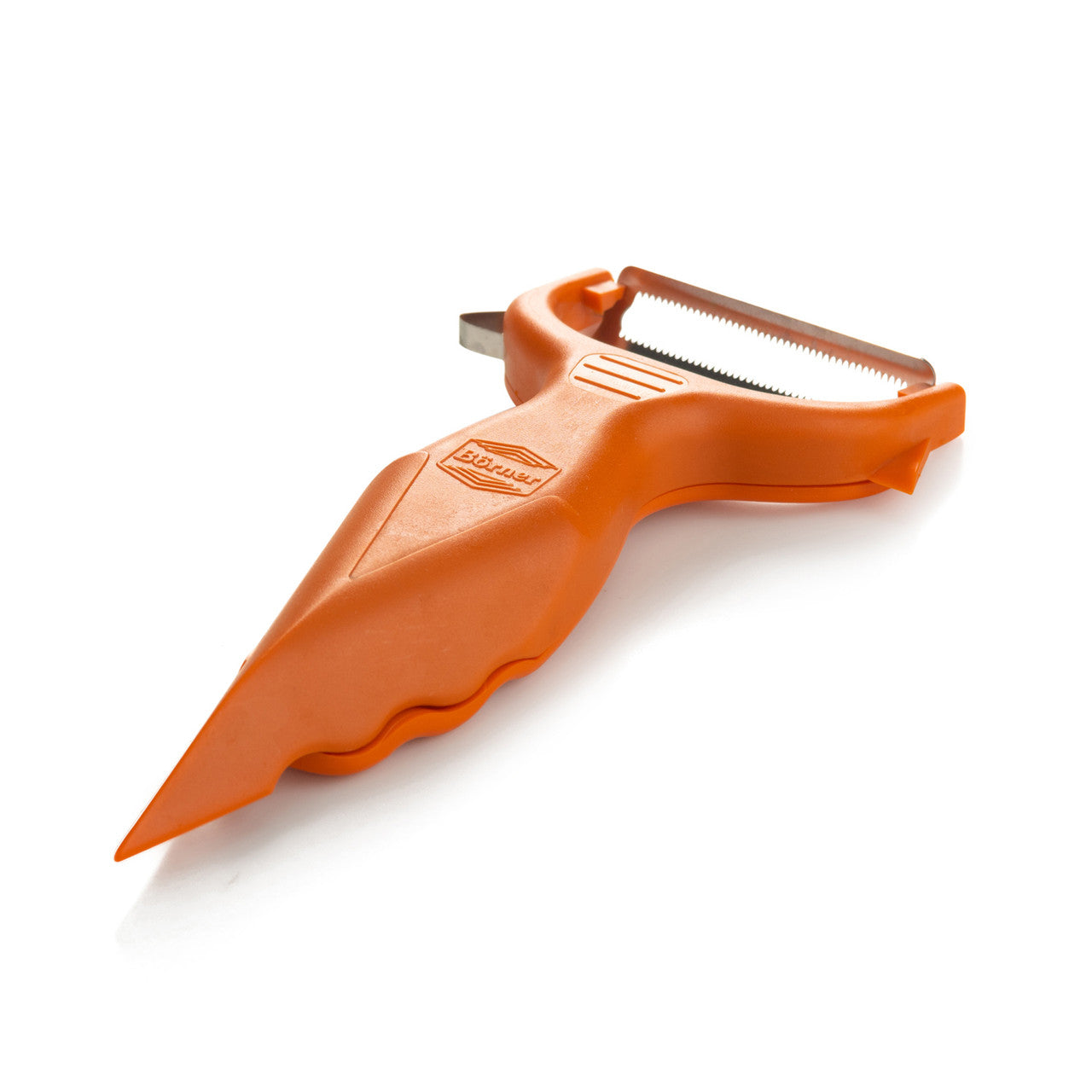 BÖRNER GERMANY Six-in-One Peeler Orange