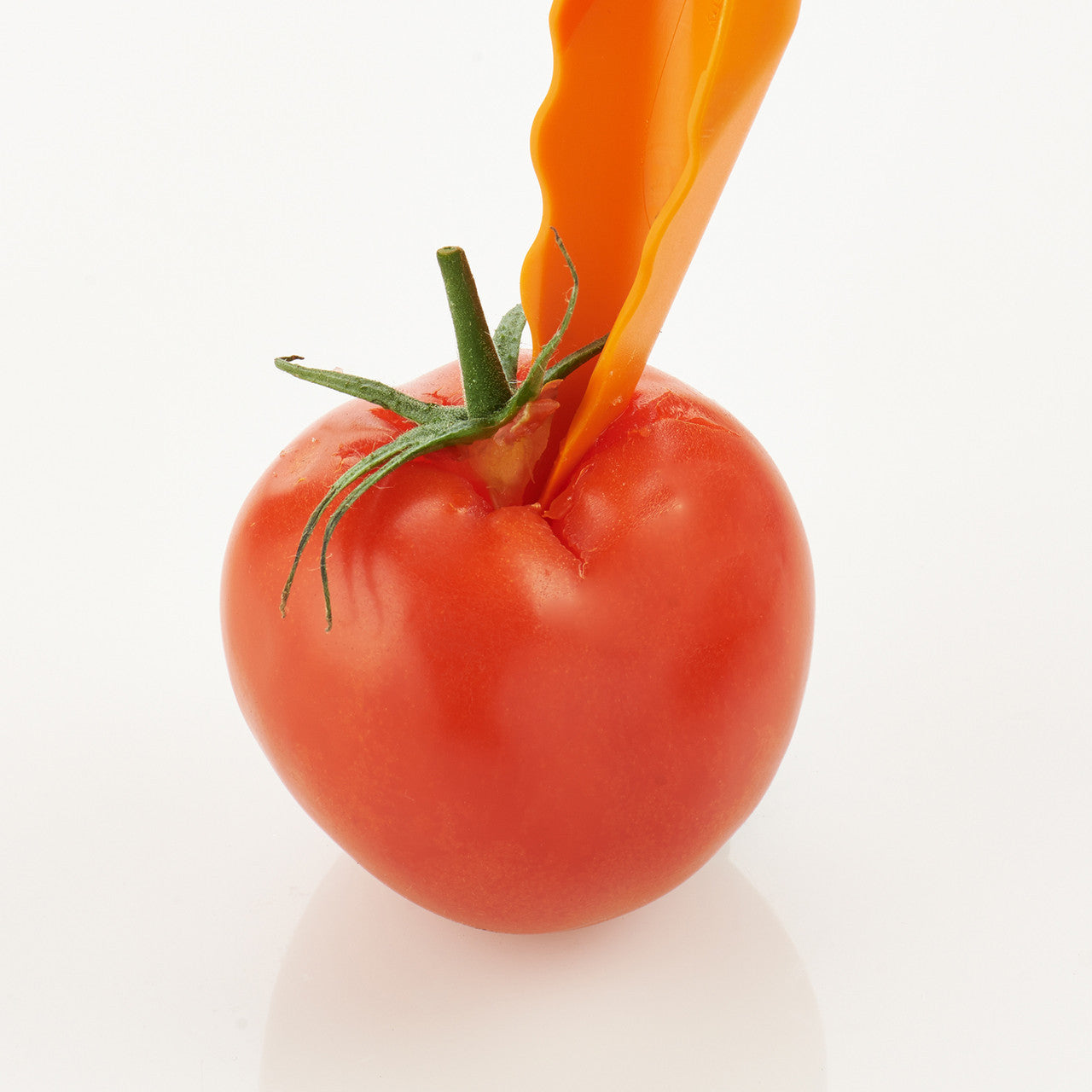 BÖRNER GERMANY Six-in-One Peeler Orange