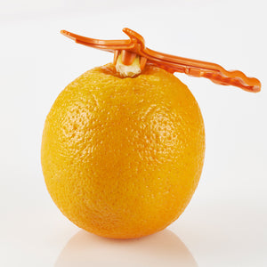 BÖRNER GERMANY Six-in-One Peeler Orange