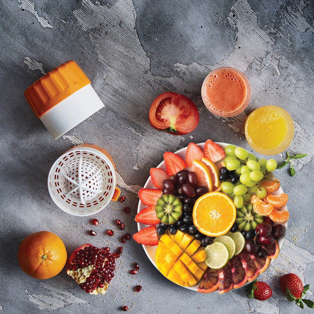 BÖRNER GERMANY Juicer Orange & White